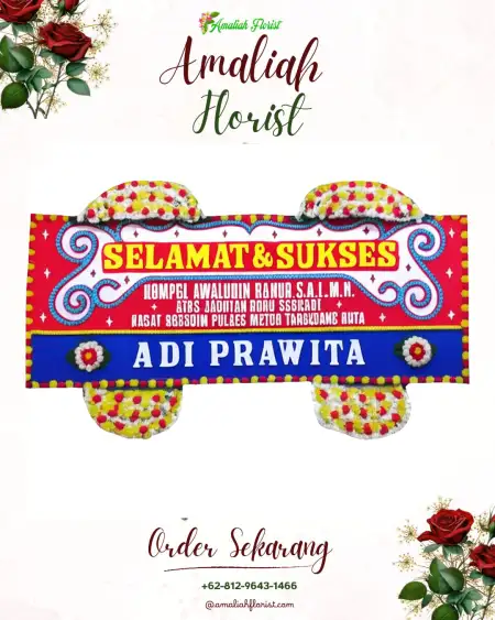 Papan Bunga Ucapan Selamat Jogorogo